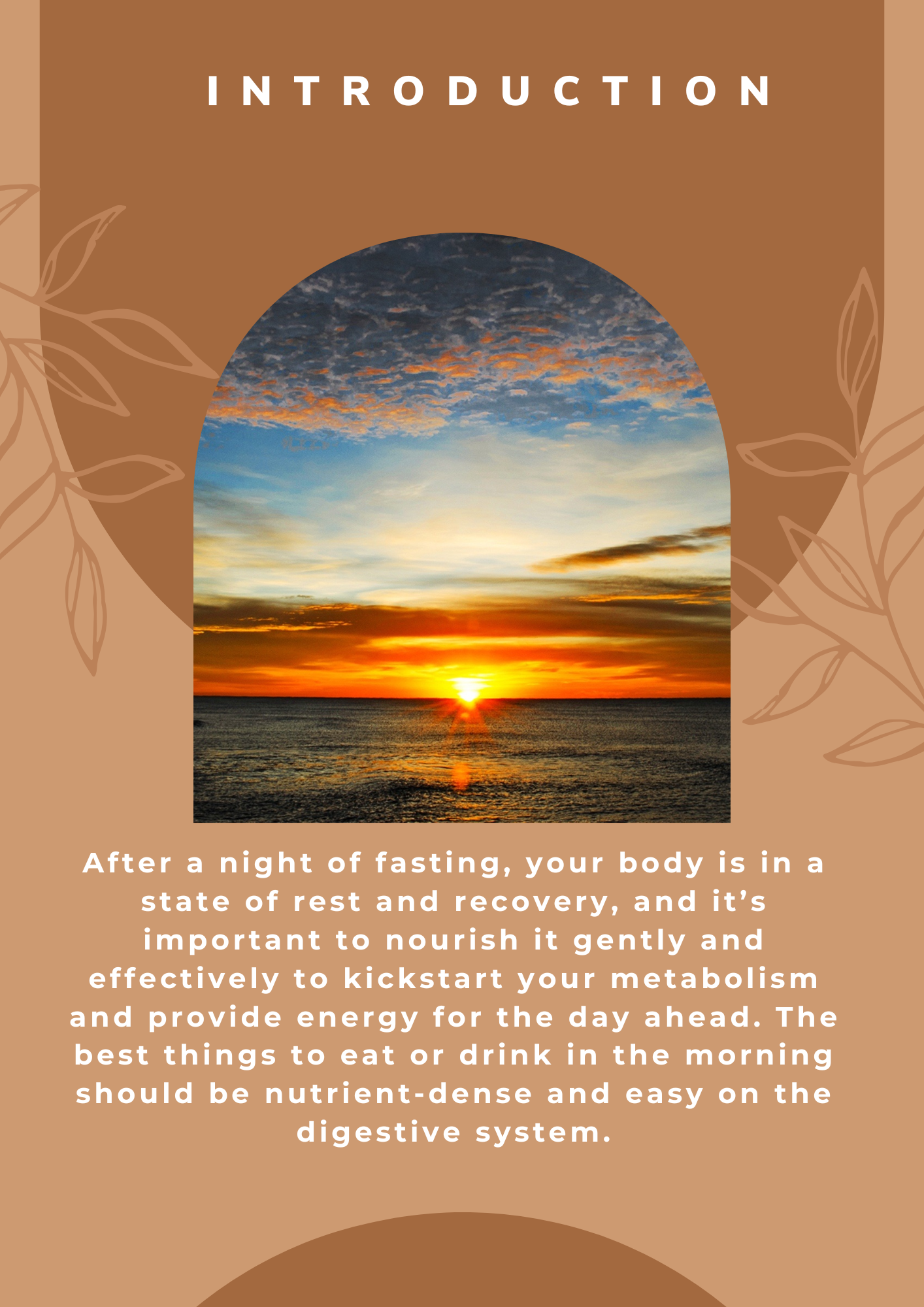 Awaken Your Body E-Guide: Perfect Foods After a Night of Fasting