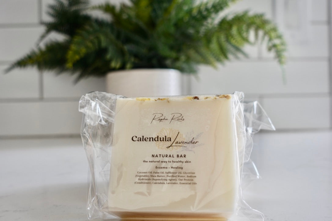 Calendula Lavender Soap Bar | Natural Moisturizing Cleanser