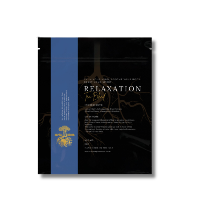 Organic Relaxation Tea – Sleep & Stress Relief