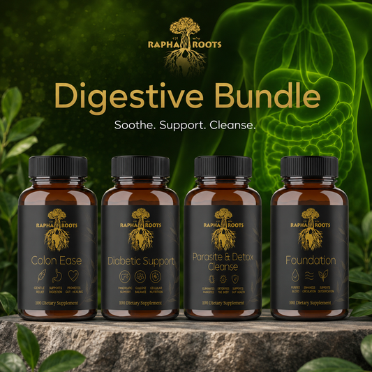 Digestive Support Bundle | Herbal Detox & Gut Health Pack