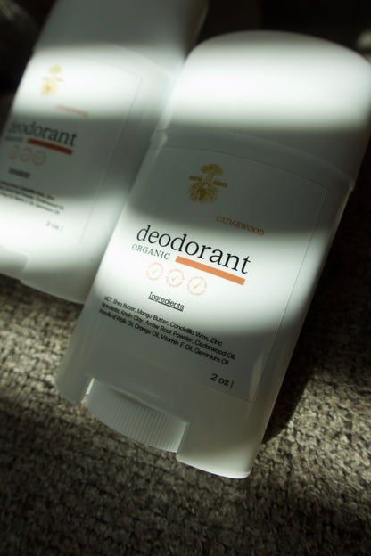 Cedarwood Deodorant | Natural Odor Protection
