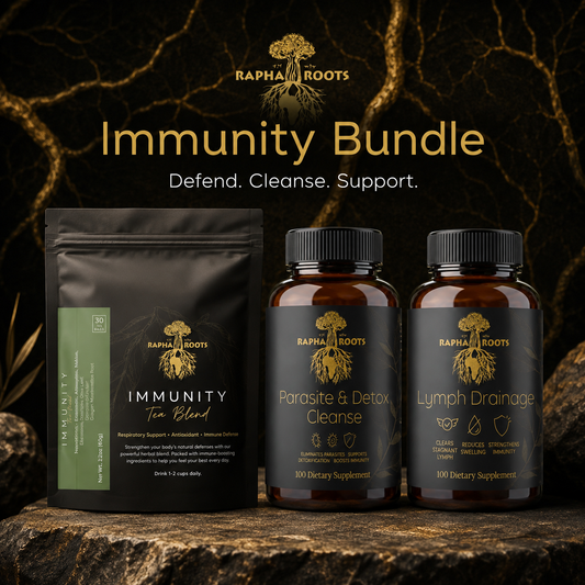 Organic Immunity Bundle | Herbal Cleanse & Protection