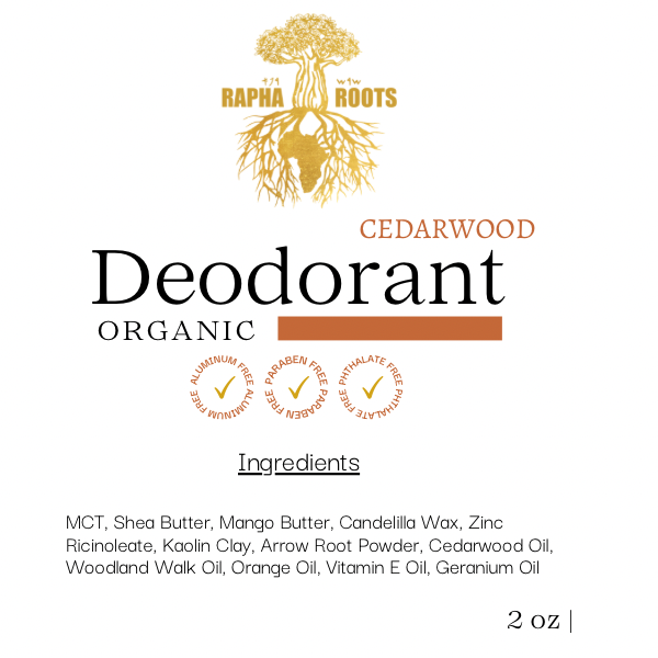 Cedarwood Deodorant | Natural Odor Protection