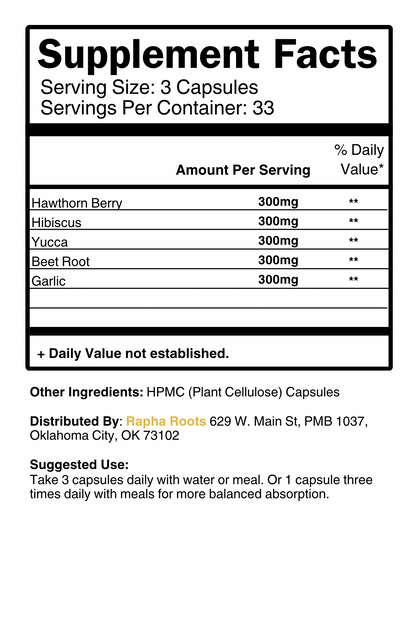 Blood Pressure Stabilizer | Natural Blood Pressure Support