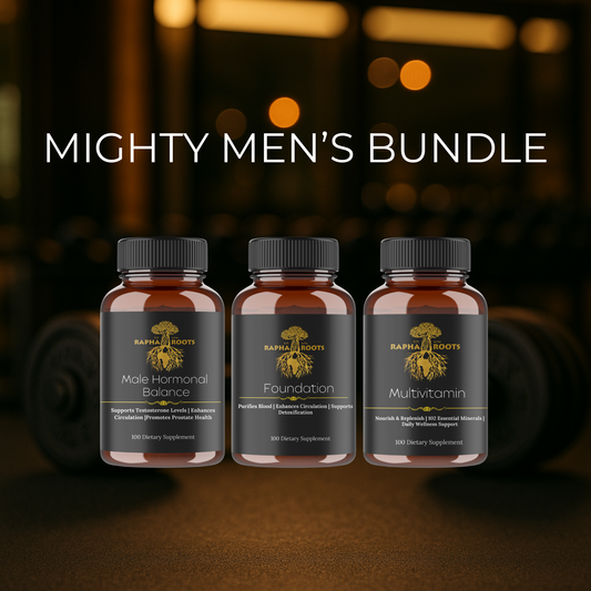 Mighty Men’s Bundle | Natural Energy & MenVitality  Balance Pack